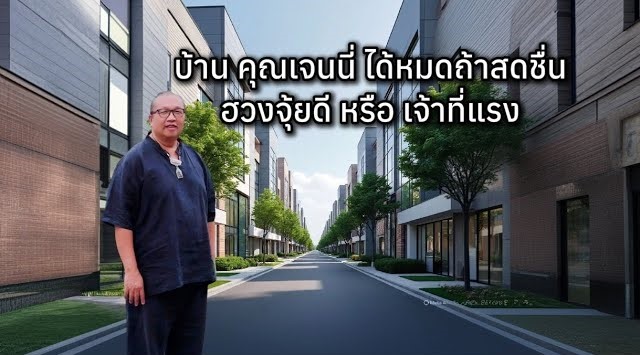 บ้าน คุณเจนนี่ ได้หมดถ้าสดชื่น ฮวงจุ้ย​ดี หรือเจ้าที่แรง