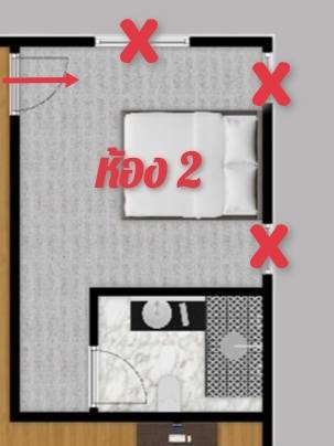 บ้านที่หันไปทิศใต้ ในองศาที่ส่งผลดี แต่ชอบเปิดหน้าต่างข้างบ้าน 6