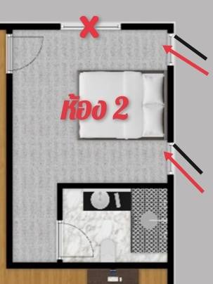 บ้านที่หันไปทิศใต้ ในองศาที่ส่งผลดี แต่ไม่ชอบเปิดประตูหน้าบ้าน 7
