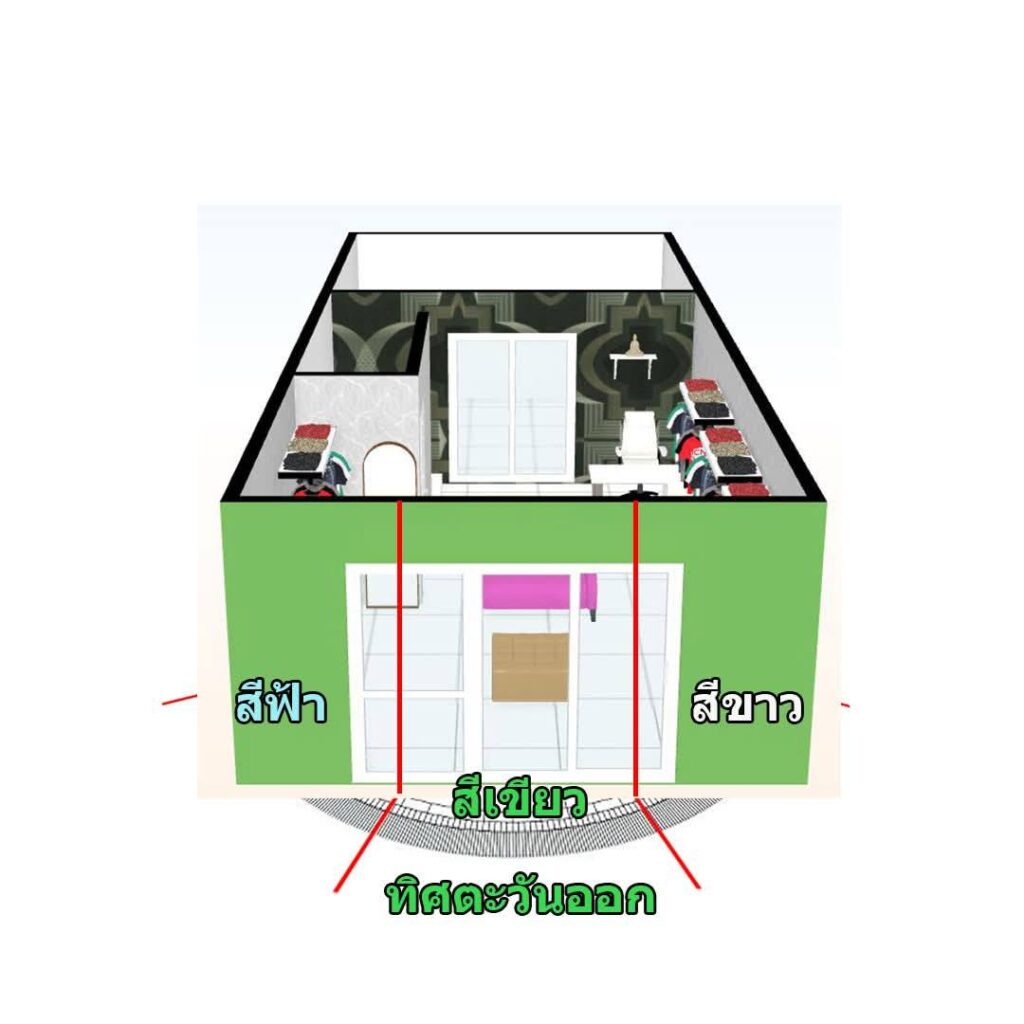 บ้านหันทิศตะวันออกธาตุไม้ ต้องใช้สีเขียว เสริมฮวงจุ้ยจริงมั้ย 5