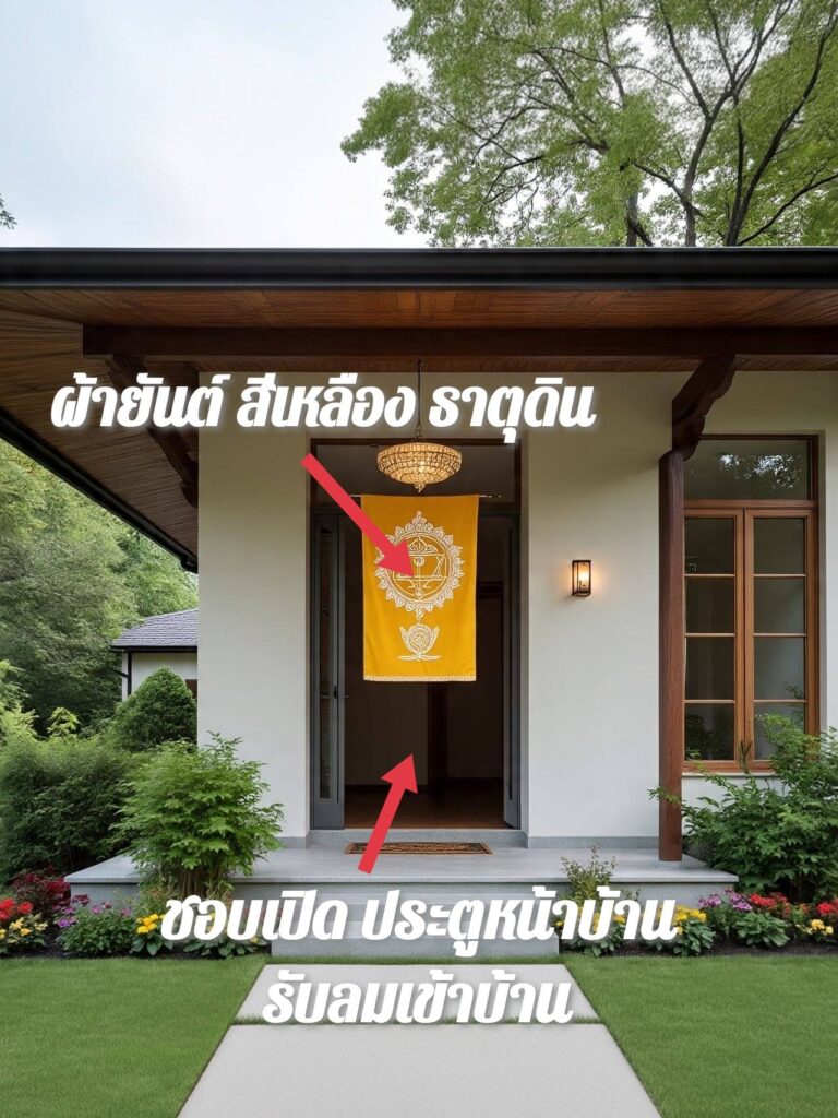 ฮวงจุ้ย​ยุค​ 9​ บ้านหันทิศใต้ ในองศาที่ส่งผลร้าย ควรห้อยอะไรเพื่อแก้เคล็ด 1