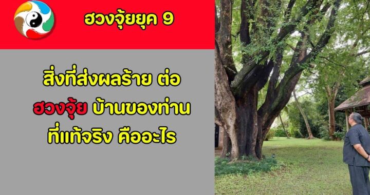 สิ่งที่ส่งผลร้าย ต่อ ฮวงจุ้ยบ้าน ที่แท้จริง คือ อะไร